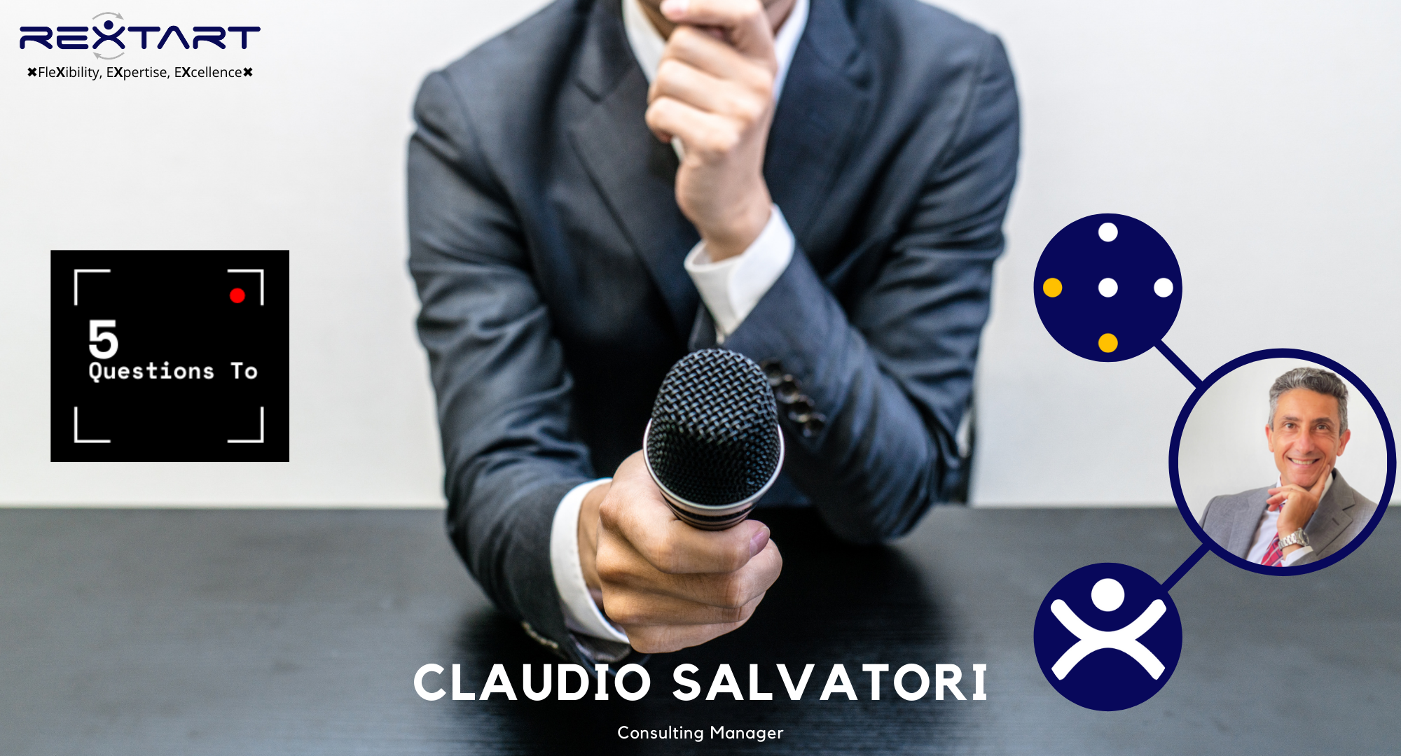 Five Questions To: Claudio Salvatori Consulting Manager Rextart Five Questions To: Claudio Salvatori Consulting Manager Rextart